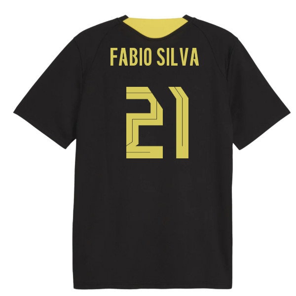 2026 2027 Borussia Dortmund Silva Training Apparel (Black) (Fabio 21)-ProGear Kits